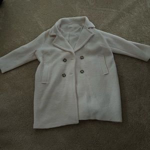 White button up Coat
